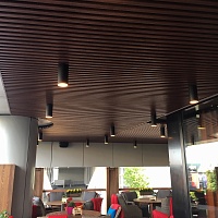 Потолок в ресторане Forte Bello